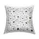 preview thumbnail 1 of 5, Stupell Patterned Safari Animals Casual Nursery Printed Outdoor Throw Pillow Design by Lisa Perry