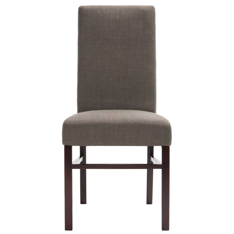 SAFAVIEH Kandi Parsons Stripe Linen Dining Chairs (Pack Of 2) - 18.5" x 23.8" x 39.4" - 19"W x 24"D x 39"H