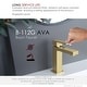 preview thumbnail 30 of 44, STYLISH Single Handle Single Hole Bathroom Faucet - Faucet Height: 6 1/2" Spout Height: 4 1/2"