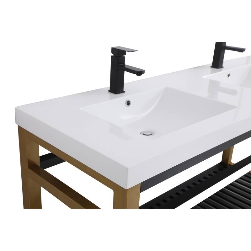 Orion 60 Inch Double Bathroom Vanity