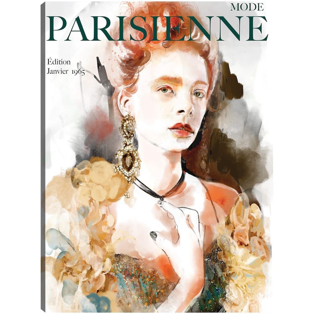 Mode Parisienne Janvier 1965 By Studio Archives Canvas Art Print