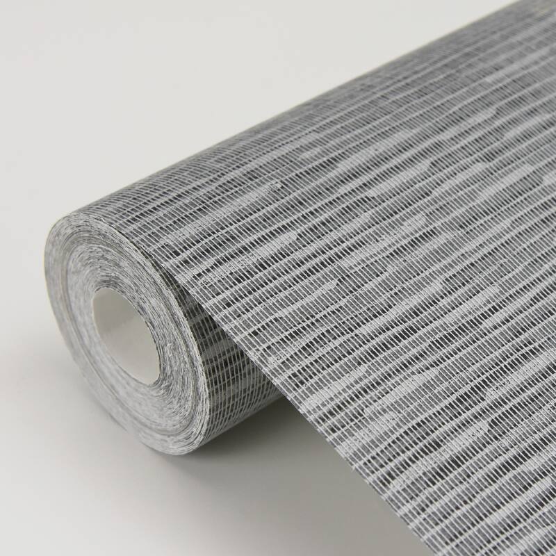 A-Street Prints Pezula Taupe Texture Stripe Wallpaper