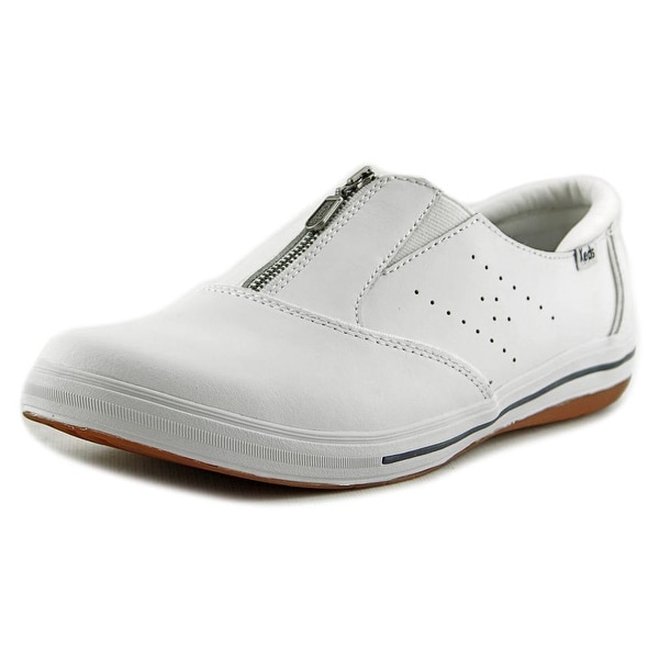 Shop Keds Pacey Women Round Toe Leather White Sneakers ...