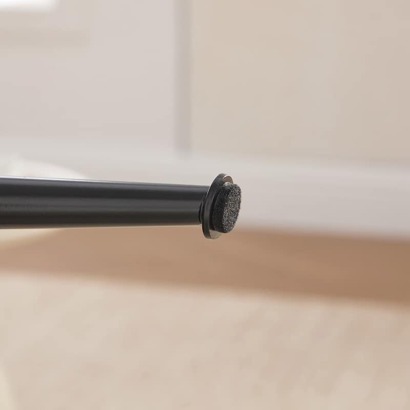 Modern Upholstered Armless Chair with Black Metal Legs,Accent Chair for Living Room,Bedroom,Office and Reading Room