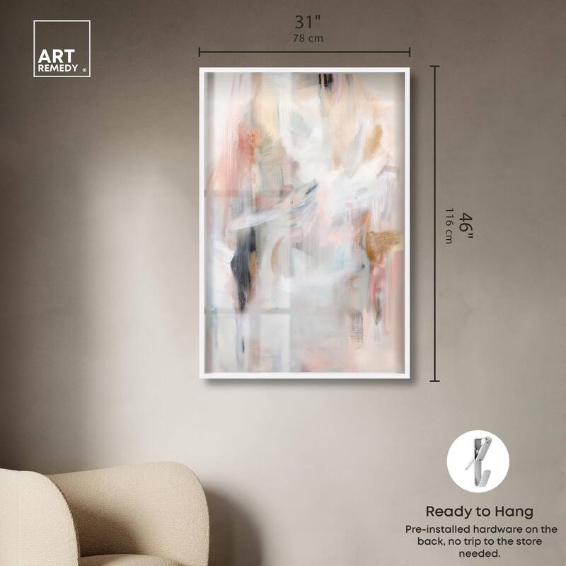 Drifting Colors II Shadowbox by Art Remedy