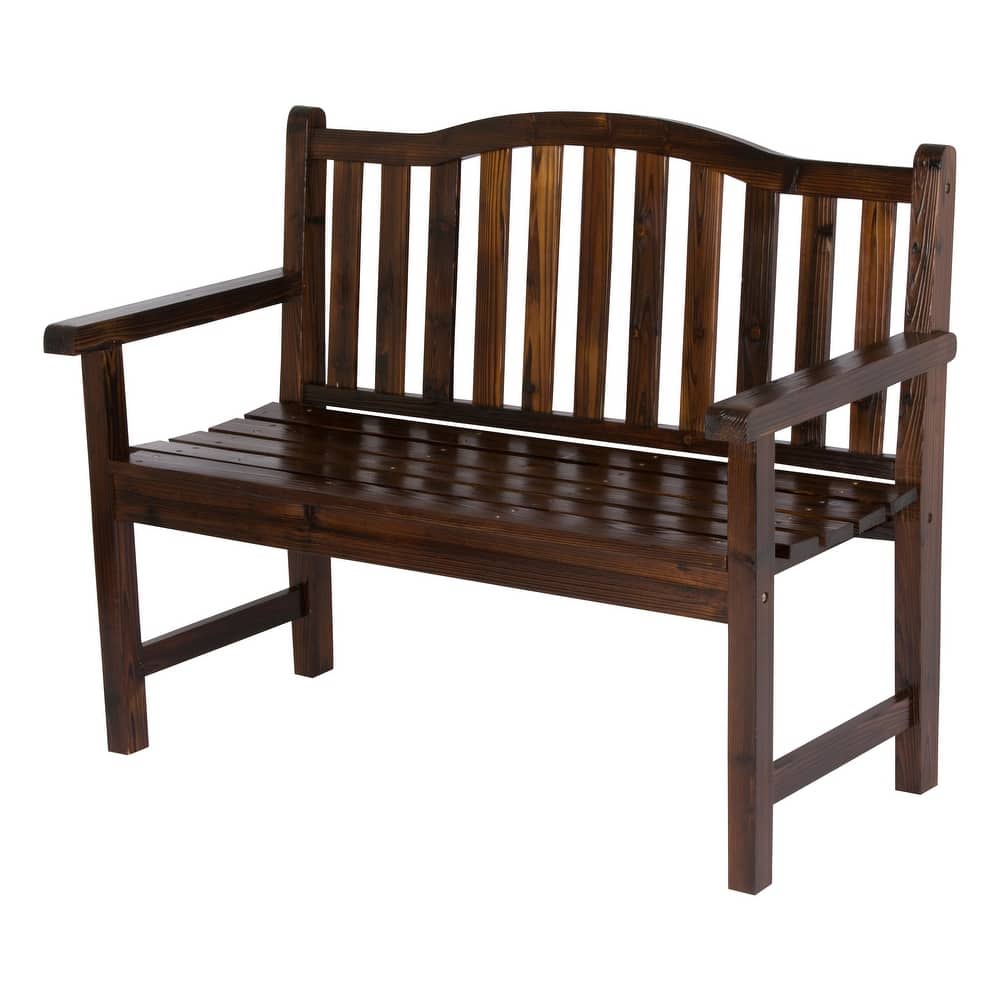 Homestead 45-inch Weather-Resistant Solid Wood Outdoor Patio Garden Bench