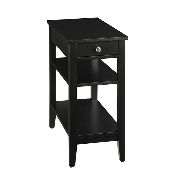 Copper Grove Aubrieta 3-tier Single-drawer End Table. Opens flyout.