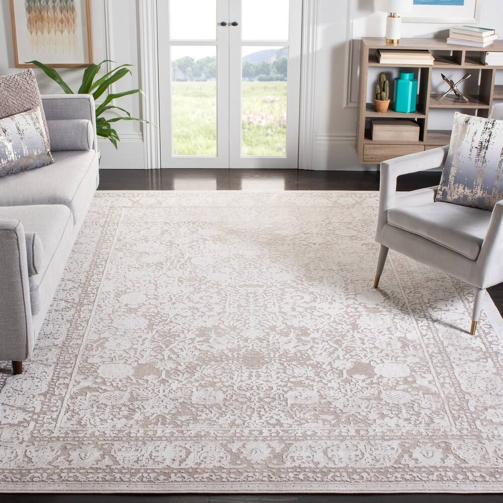 SAFAVIEH Reflection Zadie Modern Oriental Polyester Rug
