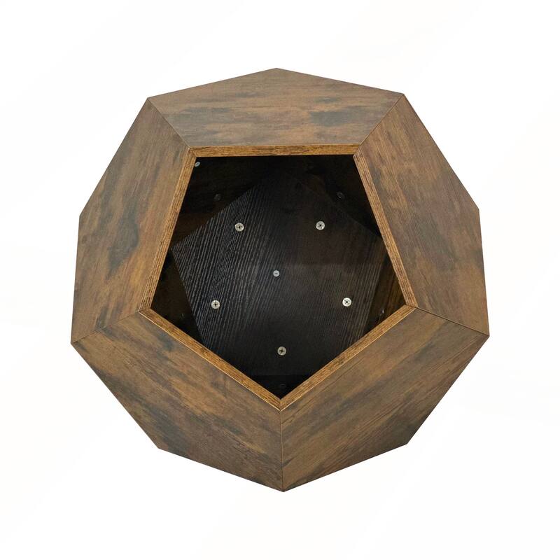 25.98in Stylish MDF Cat Kennel Side Table