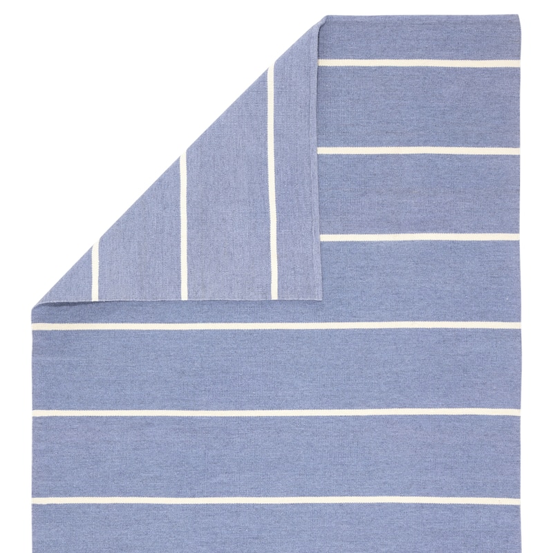 Porch & Den Langwood Stripes Indoor/ Outdoor Handmade Area Rug