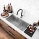 preview thumbnail 3 of 29, Versa36 Undermount 36" Double-bowl Workstation Kitchen Sink - 36" x 19" x 10"