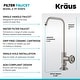 preview thumbnail 100 of 165, Kraus Urbix Industrial Solid Brass Kitchen Faucet