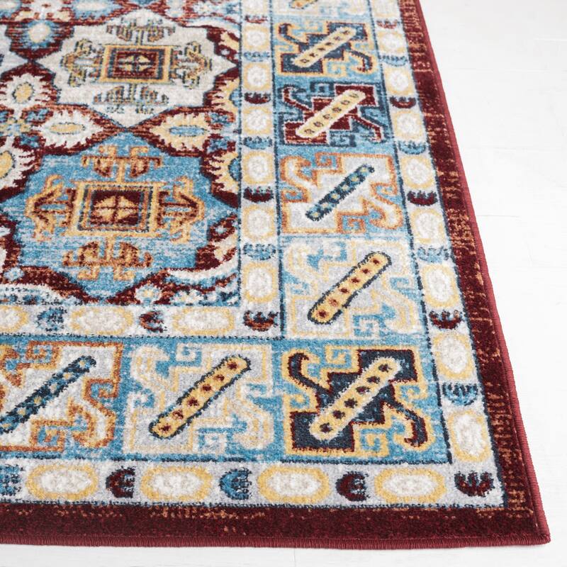 SAFAVIEH Bayside Machine Washable Kristyna Oriental Rug