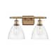 Option Clear / Brushed Brass Finish