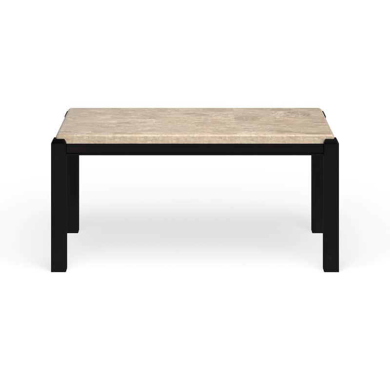 Furniture of America Koby Contemporary Walnut 64-inch Wood Dining Table