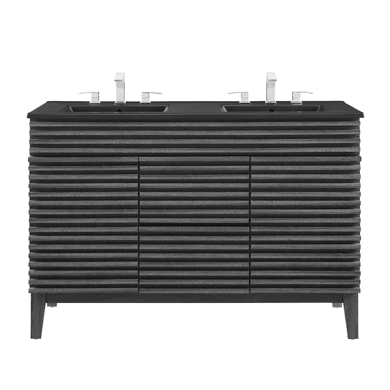 Render 48" Double Sink Bathroom Vanity
