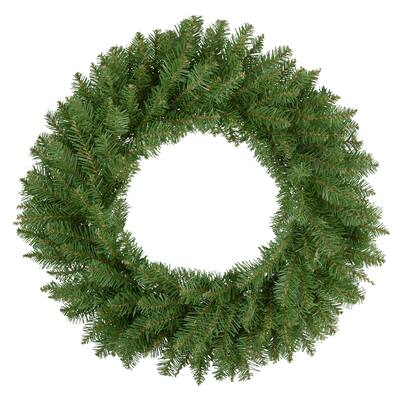 Northern Pine Artificial Christmas Wreath - 24" - Unlit