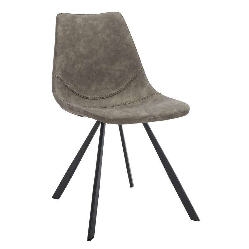 SAFAVIEH Fleeta Mid-Century Dining Chair (Set of 2) - 24 In. W x 19 In. D x 33 In. H - 24Wx19Dx33H