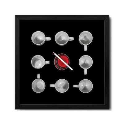 Endless Road To My Cup Of Tea Premium Framed Poster by Luc Stalmans