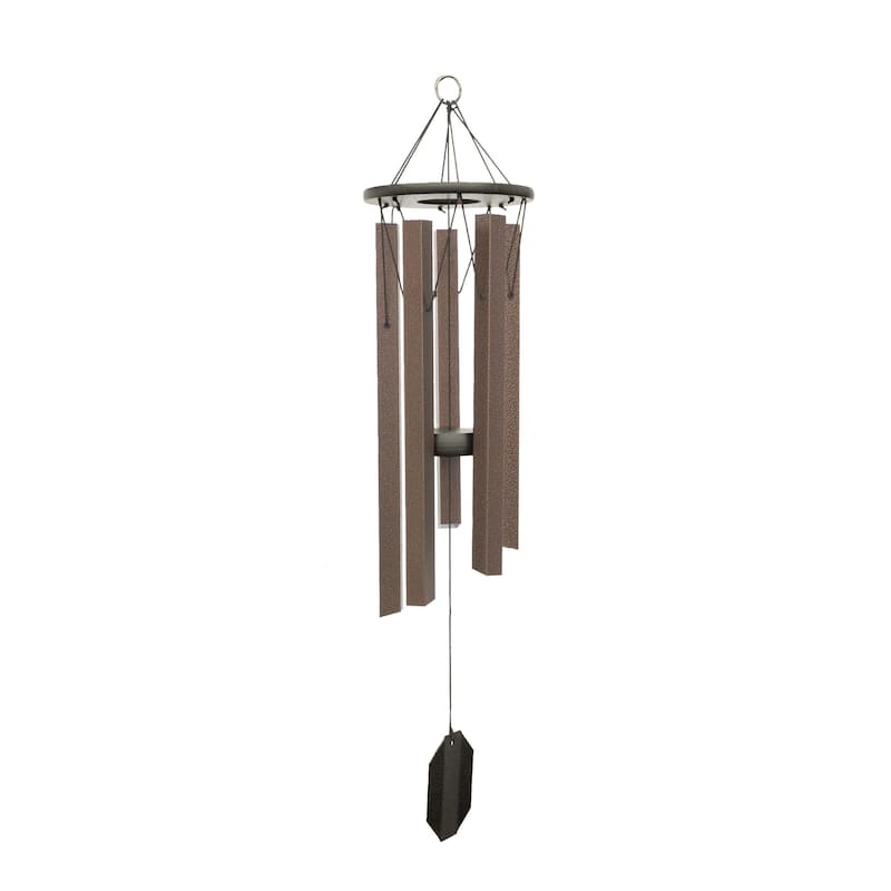 OUTDOOR LEISURE PRODUCTS Model 734BZ Wind Chime made with powder coated Aluminum tubes