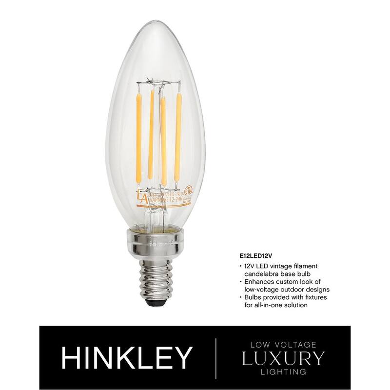 Hinkley Lighting Reid 12v 14w 4 Light 18" Wide Open Air LED Outdoor