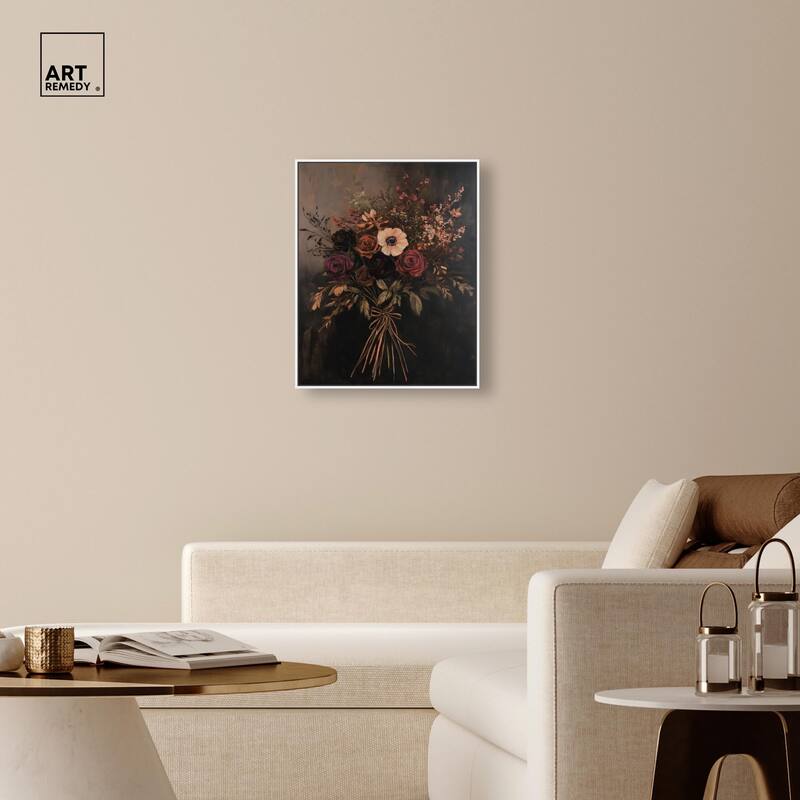 Smoldering Bouquet II Canvas by Art Remedy