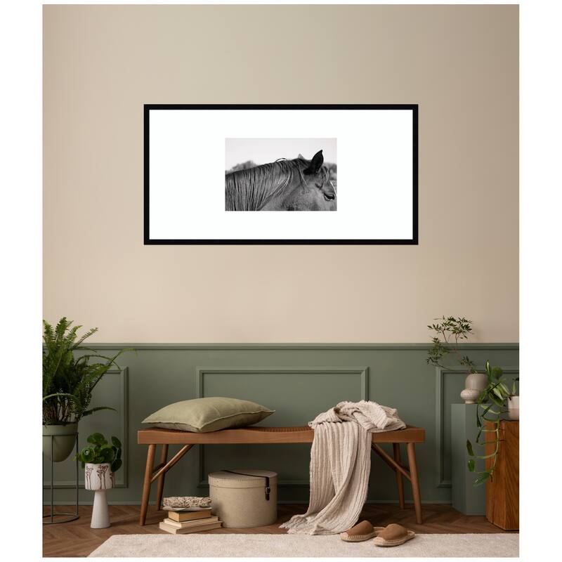 Kate and Laurel Auburn by Alicia Bock Framed Wall Art Print