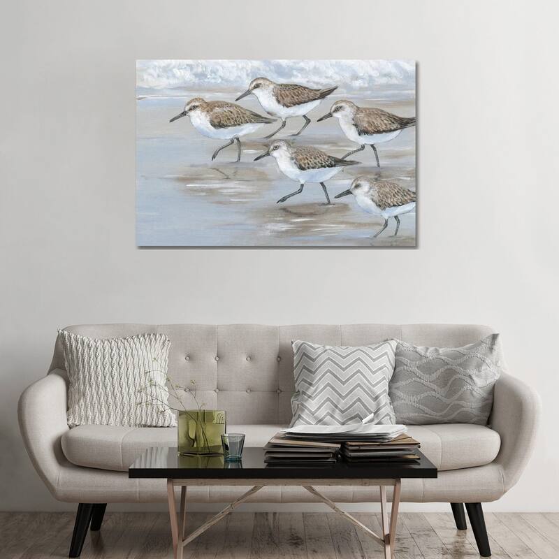 iCanvas "Sandpipers I" by Tim OToole Canvas Print - 32x48x1.5