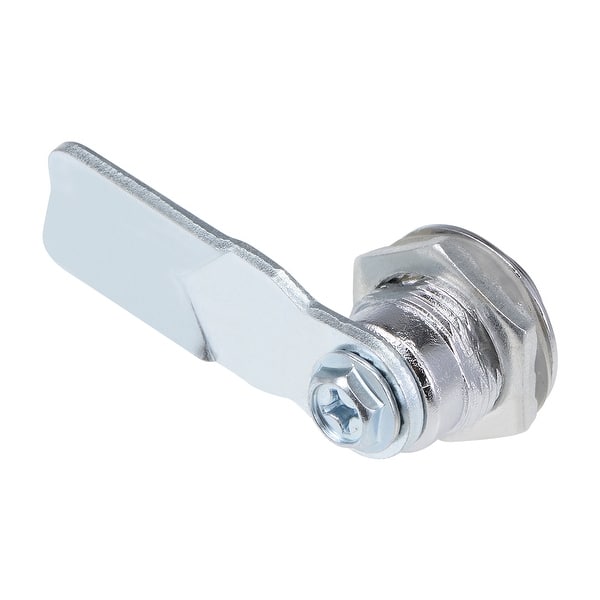 Tubular Cam Lock 22mm Cylinder Dia 52mm Straight Cam Slotted Keyed