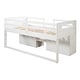 preview thumbnail 49 of 55, Multifunctional Design Loft Bed with Two Shelves and Two Drawers, Maximized Storage Space, Twin Size