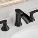 preview thumbnail 21 of 33, Double Handle Three-Hole Bath Waterfall Faucet with Drain