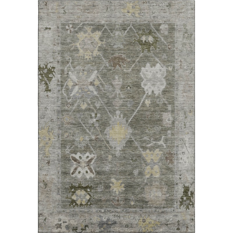 Premium Washable Super Soft Traditional Kashmir Mayfield Rug
