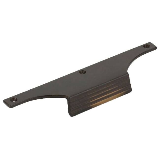 Schaub and Company Stradella 3.5" Center to Center Rustic Solid Cast - Antique Bronze
