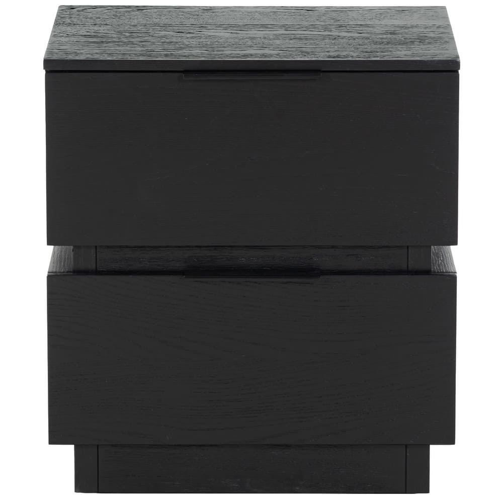 SAFAVIEH Couture Titus 2 Drawer Stacked Nightstand