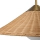 preview thumbnail 5 of 6, Uttermost Phuvinh 1 Light Rattan Shade Pendant - 10H x 20 Dia in.