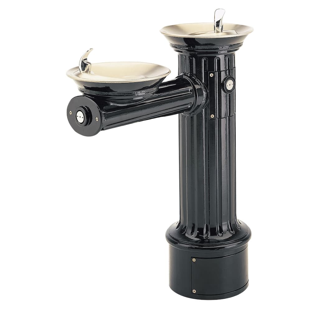Haws Floor Mounted Heavy Duty Historic Styling Bi-Level Drinking