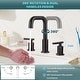 preview thumbnail 13 of 42, WOWOW 8-inch Dual Handle Widespread Bathroom Faucet