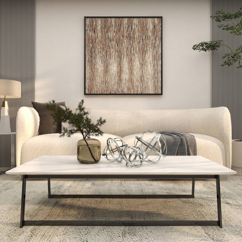 Metal Geometric Sculpture - Set of 3 Silver - Roche River Decor