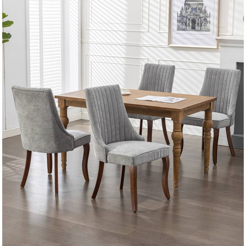 Upholstered Dining Side Chair Accent Chair （Set of 2)