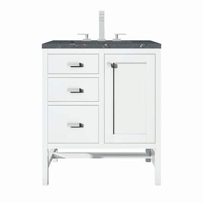 James Martin Vanities E444-V30-3PBL Addison 30" Single Basin Wood