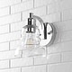 preview thumbnail 16 of 67, Modernist Vintage Metal/Glass Industrial Rustic LED Vanity, by JONATHAN Y