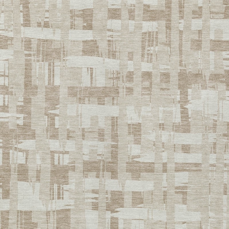 HomeRoots Striped Transitional Rectangle Outdoor Rug