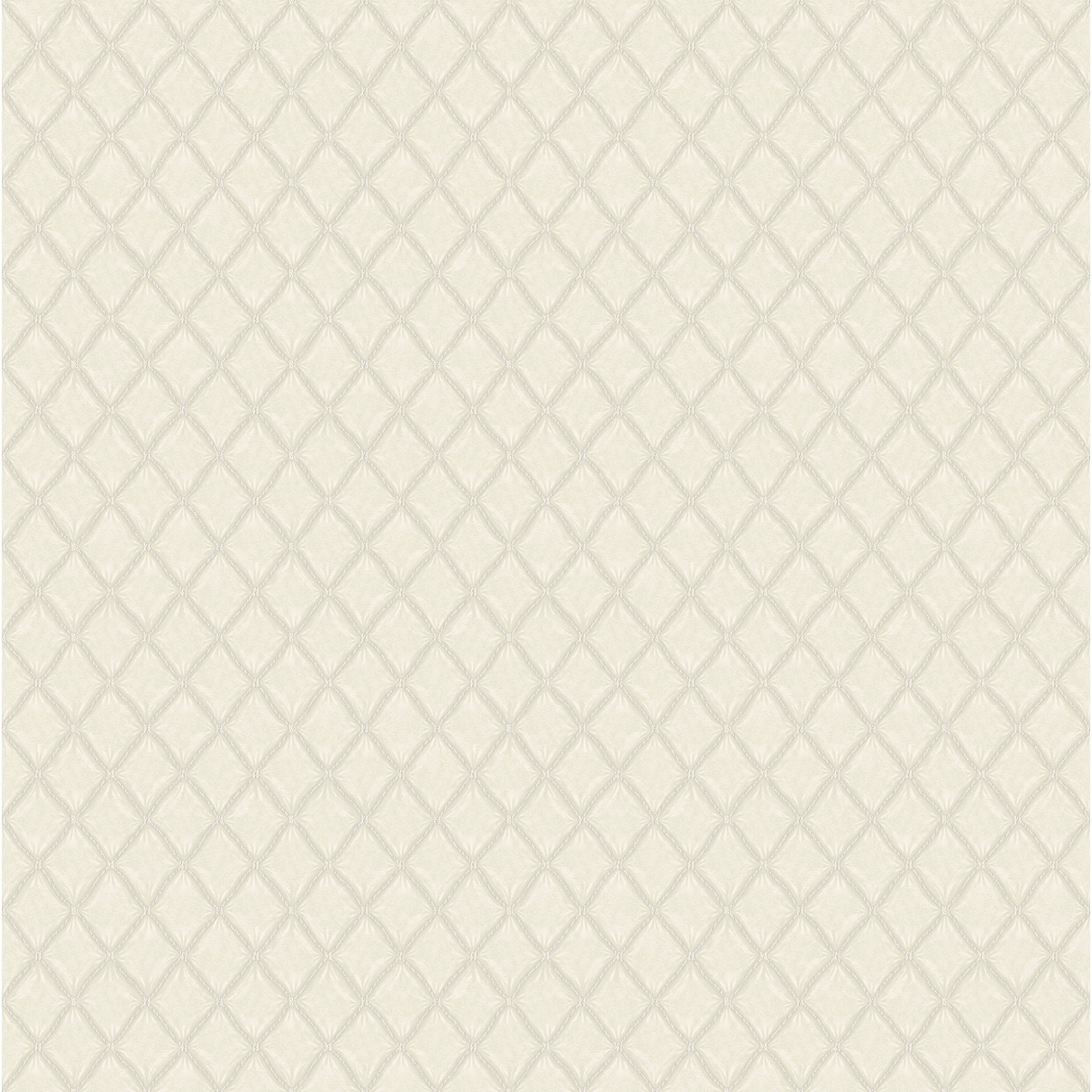 Fine Decor Santina White & Silver Trellis Wallpaper
