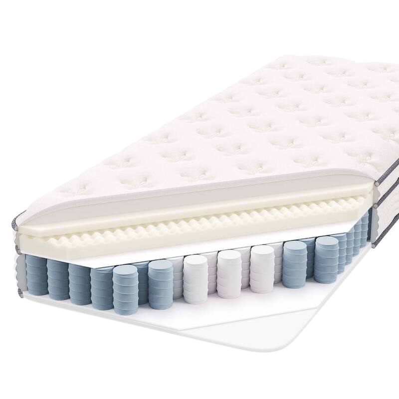 Jenna 6" Innerspring and Foam Mattress - N/A