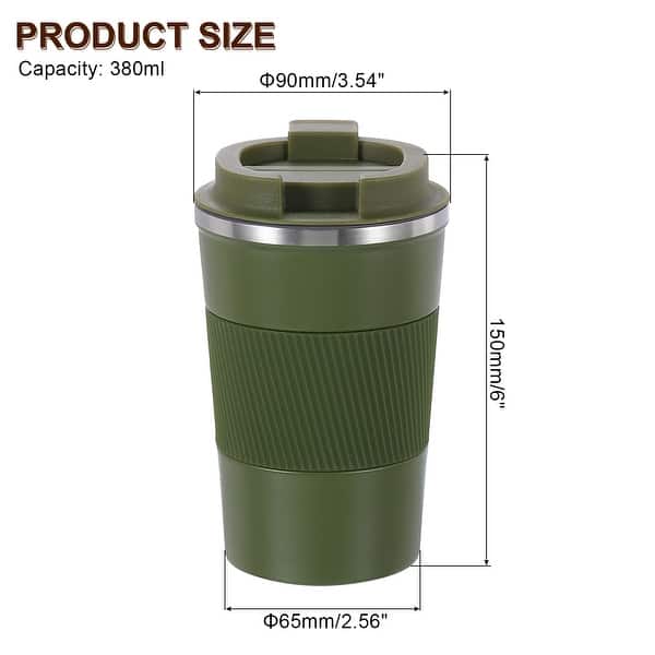 Insulated Travel Mug, 13 Oz Coffee Cup with Leakproof Lid - Bed Bath &  Beyond - 41528250