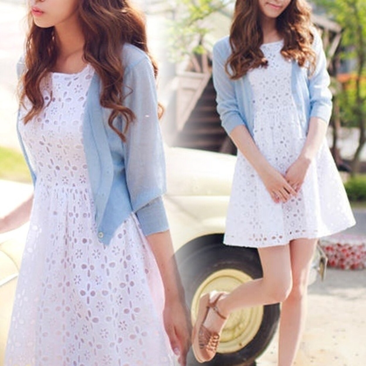 short cardigans to wear with dresses