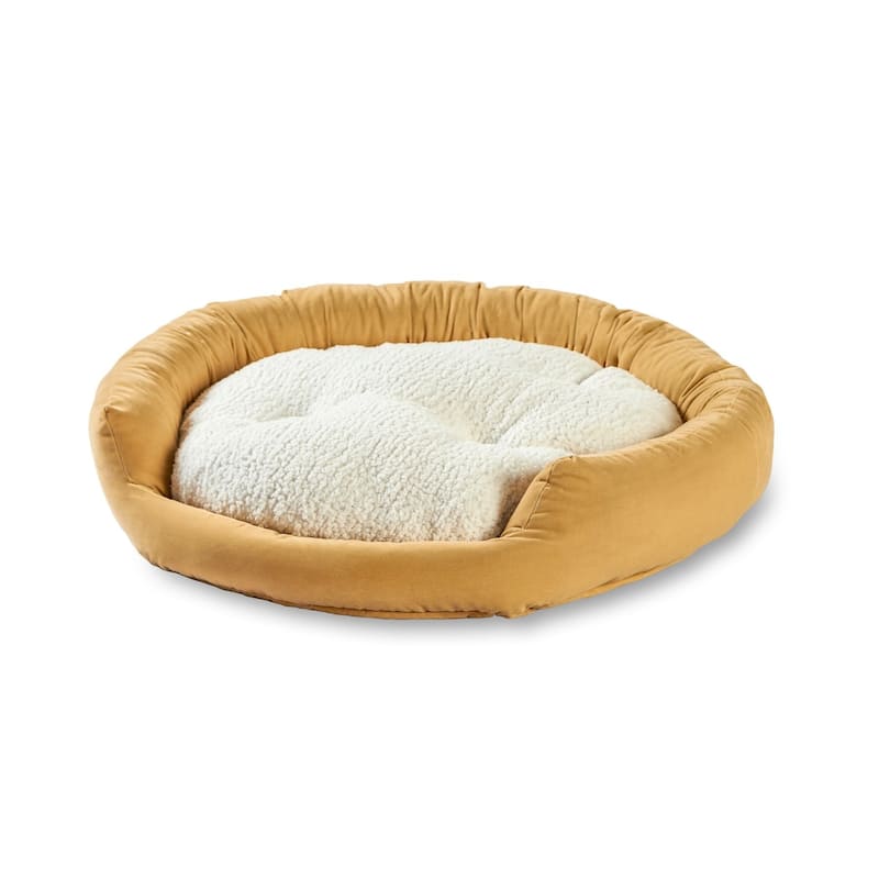 Happy Hounds Moxy Buttercream Donut Dog Bed
