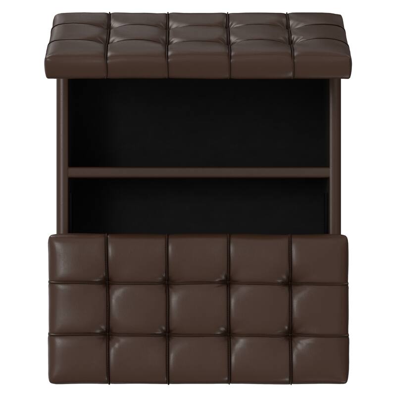 WYNDENHALL Elliot 30 inch Wide Transitional Square Table Ottoman