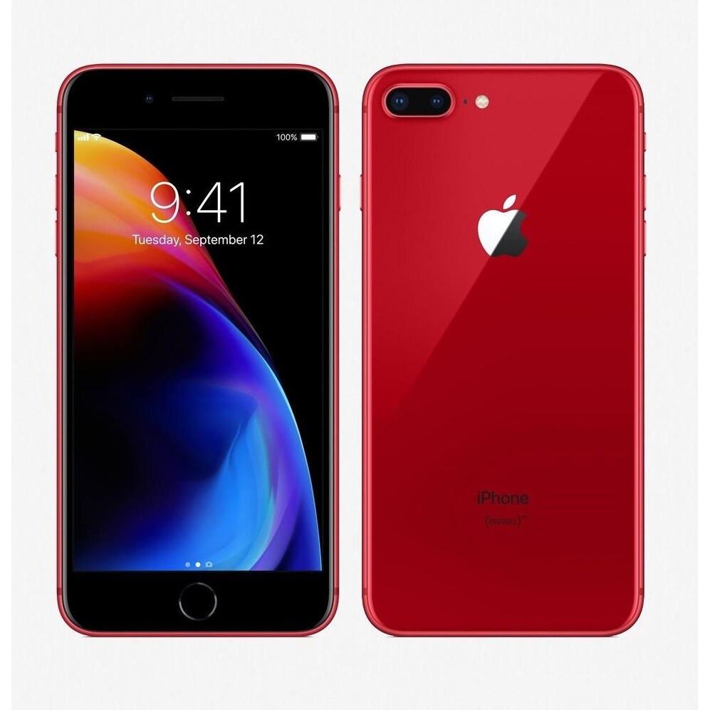 Shop Refurbished Apple Iphone 8 Plus 64gb Fully Unlocked Red Overstock 31440888
