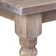 preview thumbnail 4 of 28, Grain Wood Furniture Valerie 63-inch Solid Wood Dining Table